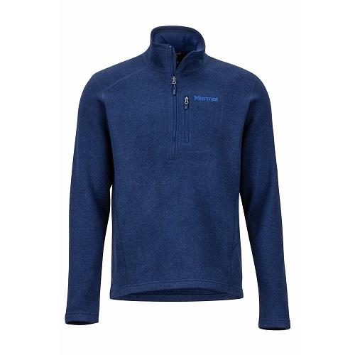 Marmot Fleece Navy NZ - Drop Line Jackets Mens NZ5430269